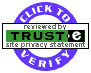 TRUSTe - Click to Verify